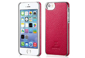 Чохли, сумки Чехлы, сумки ^/--/^ Чехол Xoomz для iPhone 5/5 /--/ S/5 /--/ SE Litchi Pattern Leather Electroplating Rose (back cover) (XIP /--/ 506) ^_^^^ Чехол Xoomz для iPhone 5/5 /--/ S/5 /--/ SE Litchi Pattern Leather Electroplating Rose (back cover) - фото фото фото