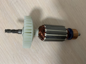 Дрилі, міксери Дрели, миксеры ^/--/^ Якорь на дрель DWT SBM-810, SBM-810 С / CROWN СТ /--/ 10130,Einhell   (161,5*35 4-з лево) , новый ^_^^^ Якір на дрель DWT SBM-810, SBM-810 С / CROWN СТ /--/ 10130,Einhell (161,5*35 4-з ліворуч), новий - фото фото фото
