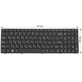 Клавіатури Клавиатуры ^/--/^ Клавиатура для ноутбука LENOVO (G /--/ 580, G /--/ 585, N /--/ 580, N /--/ 585, Z /--/ 580, Z /--/ 585) rus, black, black frame ^_^^^ Клавіатура для ноутбука LENOVO (G /--/ 580, G /--/ 585, N /--/ 580, N /--/ 585, Z /--/ 580, Z /--/ 585) rus, black, black frame - фото фото фото