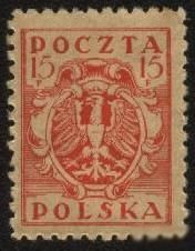 Польща Польша ^/--/^ Польша 1919 г № 68 ^_^^^ Польща 1919 No 68 - фото фото фото