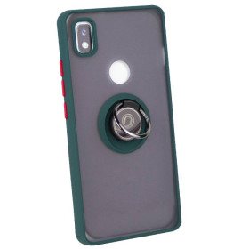 Чохли, бампера Чехлы, бампера ^/--/^ Чохол Fiji Colorframe для ZTE Blade L /--/ 210 матовий бампер з кільцем підставкою Green ^_^^^ Чехол Fiji Colorframe для ZTE Blade L /--/ 210 матовый бампер с кольцом подставкой Green - фото фото фото