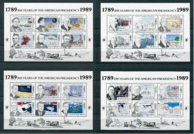 Історія та особистості История и личности ^/--/^ Доминика Dominica 1989 - MNH - Space, Train  Railway MNH ^_^^^ Домініка Dominica 1989 — MNH — Space, Train Railway MNH - фото фото фото