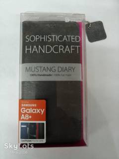 Чохли, бампера Чехлы, бампера ^/--/^ Оригинальный чехол Araree Mustang Diary для Samsung Galaxy A /--/ 8 Plus 2018 A /--/ 730 grey ^_^^^ Оригінальний чохол Araree Mustang Diary для Samsung Galaxy A /--/ 8 Plus 2018 A /--/ 730 grey - фото фото фото