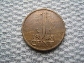 Нідерланди Нидерланды ^/--/^ Нидерланды, 1 цент 1958 года (L /--/ 366) ^_^^^ Нідерланди, 1 цент 1958 року (L /--/ 366) - фото фото фото