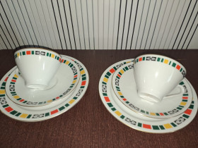 Статуетки, Скульптури, Фігурки, Фарфор Статуэтки, Скульптуры, Фигурки, Фарфор ^/--/^ Чайная тройка Германия 2 /--/ шт ^_^^^ Чайна трійка Німеччина 2 /--/ шт - фото фото фото