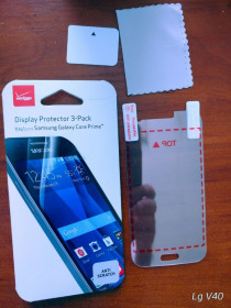 Плівки для екранів Пленки для экранов ^/--/^ Verizon Защитная пленка для Samsung Galaxy Core Prime G /--/ 360 G /--/ 361 / J /--/ 1 2016 J /--/ 120 3-PACK ^_^^^ Verizon Захисна плівка для Samsung Galaxy Core Prime G /--/ 360 G /--/ 361 / J /--/ 1 2016 J /--/ 120 3-PACK - фото фото фото