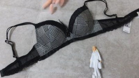 Бюстгальтери Бюстгальтеры ^/--/^ Бюстгальтер intimissimi лифчик push-up 75 /--/ b 85 /--/ b 34 /--/ b в клетку с кружевом - фото фото фото