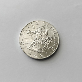 Австрія Австрия ^/--/^ 100 ШИЛЛИНГОВ АВСТРИЯ 1975 состояние UNC!!! серебро РЕДКАЯ!!! ^_^^^ 1975 стан UNC!!! срібло Рідка!!! - фото фото фото