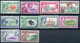 Великобританія Великобритания ^/--/^ БРИТАНСКИЕ КОЛОНИИ. 1940 /--/ г. КОРОЛЬ ГЕОРГ VI ПИТКЕРН. ПОЛНАЯ СЕРИЯ. MNH/MH. ^_^^^ Британські колонії. 1940. Король Георг VI Піткерн. Повна серія. MNH/MH. - фото фото фото