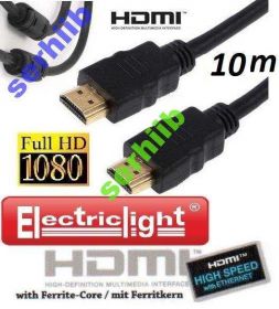 Інші комплектуючі Другие комплектующие ^/--/^ Кабель HDMI to HDMI - 10 /--/ м версия v /--/ 1,4 Ferrite GOLD ^_^^^ Кабель HDMI to HDMI - 10 /--/ м версія v /--/ 1,4 Ferrite GOLD - фото фото фото