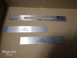 Магнитофони Магнитофоны ^/--/^ SHARP 555 накладки 3 шт алюминий ^_^^^ SHARP 555 накладки 3 шт алюміній - фото фото фото