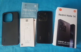 Xiaomi Xiaomi ^/--/^ Смартфон Xiaomi Redmi Note 14 8/256 /--/ GB Midnight Black + чехол-бампер. Офіційний.З 1 грн. ^_^^^ Смартфон Xiaomi Redmi Note 14 8/256 /--/ GB Midnight Black + чехол-бампер. Официальный. С 1 грн. - фото