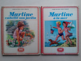 Видання - р. Издания - гг. ^/--/^ Martine a la mer. Martine embellit son jardin. 2 кн серії про Мартіну. Для дітей. Французькою. ^_^^^ Martine a la mer. Martine embellit son jardin. 2 кн серии о Мартине. Для детей. Французский. - фото фото фото