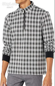 Светри Свитера ^/--/^ Свитер NATIVE YOUTH Dylan Jacquard 1/4 Zip Popover Grey, размер L. Новый. ^_^^^ Товстування NATIVE YOUTH Dylan Jacquard 1/4 Zip Popover Grey, розмір L. Новий. - фото фото фото