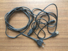 Кабелі, перехідники Кабели, переходники ^/--/^ Кабель USB - Mini USB B и кабель питания IEC Sony PS /--/ 3 ^_^^^ Кабель USB - Mini USB B і кабель живлення IEC Sony PS /--/ 3 - фото фото фото