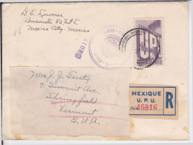 Америка Америка ^/--/^ Мексика 1951 ПОЧТА ВПС ПОЧТОВАЯ МАРКА ЯРЛЫК R MEXIQUE UPU 46816 ОБЛАТКА ЗАКАЗНОЕ ПИСЬМО КОНВЕРТ ^_^^^ Мексика 1951 Пошта ВПС поважна марка ЯРЛИК R MEXIQUE UPU 46816 ОБЛАТКА ЗАКАЗНЕ ПИСЬМО КОНВЕРТ - фото фото фото