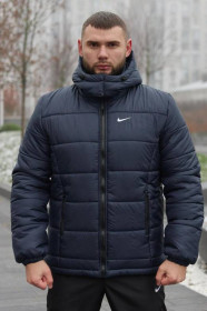 Куртки Куртки ^/--/^ Куртка зимняя мужская &amp;quot;Frost&amp;quot; Nike синяя XL ^_^^^ Куртка зимова чоловіча &amp;quot;Frost &amp;quot; Nike синя XL - фото фото фото