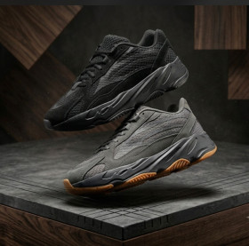 Кросівки Кроссовки ^/--/^ Мужские  кроссовки в стиле Adidas yeezy boost 700! Черный, графит на выбор! 41-45 /--/ р! с 1 грн.! ^_^^^ Чоловічі кросівки в стилі Adidas yeezy boost 700 Чорний, графіт на вибір! 41-45 /--/ р! з 1 грн.! - фото фото фото