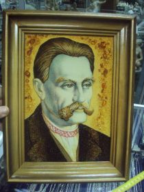 Картини, Гравюри, Живопис та Графіка Картины, Гравюры, Живопись и Графика ^/--/^ Картина янтарь портрет Иван Франко размер 30 /--/ х /--/ 20 см №101 ^_^^^ Картина бурштин портрет Іван Франко розмір 30 /--/ х /--/ 20 см No /--/ 101 - фото фото фото