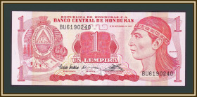 Центральна Америка Центральная Америка ^/--/^ Гондурас 1 лемпира 1992 P-71 UNC ^_^^^ Гондурас 1 лемпіра 1992 P-71 UNC - фото фото фото