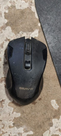 Миші Мыши ^/--/^ Беспроводная оптическая мышь Bravis BM-725 /--/ B № 24190602 ^_^^^ Бездротова оптична миша Bravis BM-725 /--/ B No 24190602 - фото фото фото