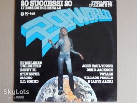 Платівки Пластинки ^/--/^ Various ‎– Pop World   (20 Successi 20)   (K-Tel ‎– TI 117, Italy) EX+/EX+ ^_^^^ Various – Pop World (20 Successi 20) (K-Tel – TI 117, Italy) EX+/EX+ - фото фото фото