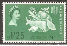 Інші країни Другие страны ^/--/^ Аден (Брит.колония) 1963 Sc.65 ** ^_^^^ Аден (Бріт.колонія) 1963 Sc.65 ** - фото фото фото