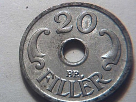 Інше Другое ^/--/^ Венгрия 20 филлеров 1941 год. ^_^^^ Угорщина 20 філерів 1941 рік. - фото фото фото