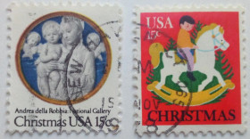 Північна Америка Северная Америка ^/--/^ США 1978 Рождество, гашеные ^_^^^ 1978 — Різдво, гашені - фото фото фото