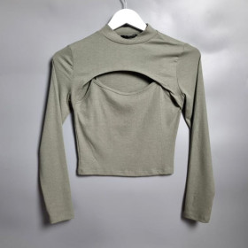 Топи Топы ^/--/^ Кроп топ з довгим рукавом  new look, накидка  майка ^_^^^ Крап топ с длинным рукавом new look, накидка майка - фото фото фото
