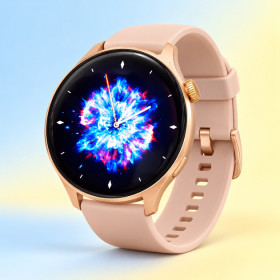 Розумні годинники (Smart watch) Умные часы (Smart watch) ^/--/^ Смартгодинник T /--/ 6 Pro Rose Gold жіночий з круглим HD-дисплеєм, Bluetooth-ДЗВІНКАМИ  та двома змінними ремінцями  Якість!!!*80878 ^_^^^ Смартчасовик T /--/ 6 Pro Rose Gold женский с круглым HD-дисплеем, Bluetooth-ДЗВИНКАМИ и двумя переменными ремнями Качество!!! * 80878 - фото фото фото