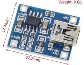 Плати Платы ^/--/^ TP /--/ 4056 Плата заряду батарей Li-Ion mini-USB ^_^^^ Плата заряда батарей Li-Ion mini-USB - фото фото фото