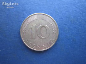 НДР, ФРН ГДР, ФРГ ^/--/^ Монета 10 пфенігів Німеччина ФРН 1980 J ^_^^^ Монета 10 пфеннигов Германия ФРГ 1980 J - фото фото фото