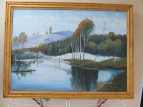 Картини, Гравюри, Живопис та Графіка Картины, Гравюры, Живопись и Графика ^/--/^ Закарпатская школа Ньорба В . раз. 115 х 80 см. х.м 1990 г г. г. Ужгород. ^_^^^ Закарпатська школа Ньорба В. раз. 115 х 80 см. х.м 1990 р. м. Ужгород. - фото фото фото
