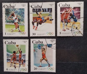 Спорт Спорт ^/--/^ Куба 1983 г - Олимпийские игры, Лос-Анджелес &amp;apos;84 ^_^^^ Куба 1983 р - Олімпійські ігри, Лос-Анджелес &amp;apos;84 - фото фото фото