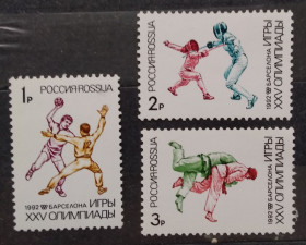 Спорт Спорт ^/--/^ Россия 1992 г - XXV летние Олимпийские игры &amp;apos;&amp;apos;Барселона-92&amp;apos;&amp;apos; ^_^^^ Росія 1992 р - XXV літні Олімпійські ігри &amp;apos;; &amp;apos; Барселона-92 &amp;apos; - фото фото фото