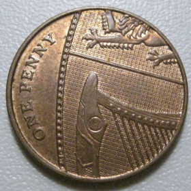 Єлизавета II (після ) Елизавета II (после ) ^/--/^ Велика Британія 1 пенні 2009 року 41569 ^_^^^ Великобритания 1 пенни 2009 года 41569 - фото фото фото