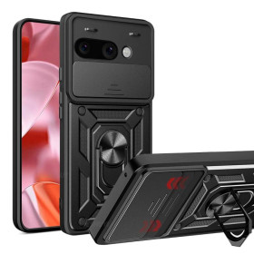 Чохли, бампера Чехлы, бампера ^/--/^ Чохол Fiji Camera Defence для Google Pixel 10 /--/ a бампер із захистом камери та підставкою Black ^_^^^ Чехол Fiji Camera Defence для Google Pixel 10 /--/ a бампер с защитой камеры и подставкой Black - фото фото фото