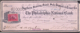 США США ^/--/^ США 1898 БАНКОВСКИЙ ЧЕК БАНК ДЕНЬГИ ПЛАТЁЖНОЕ СРЕДСТВО ФИНАНСЫ АКТИВЫ ПАССИВЫ ЭКОНОМИКА ^_^^^ США 1898 БАНКІВСЬКИЙ ЧЕК БАНК ДЕНЬГИ ПЛАТІЖНЕ СЕРЕДСТВО ФІНАНСИ АКТИВИ ПАСИВИ ЕКОНОМІКА - фото фото фото