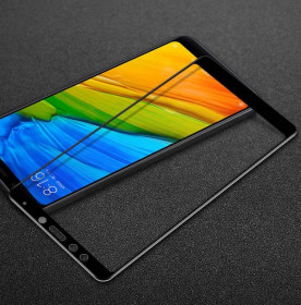 Чохли, бампера Чехлы, бампера ^/--/^ Захисне скло Xiaomi Redmi 5 5.7&amp;quot; Full cover чорний 0,26 мм в упаковці ^_^^^ Защитное стекло Xiaomi Redmi 5 5.7&amp;quot; Full cover черный 0,26 мм в упаковке - фото фото фото