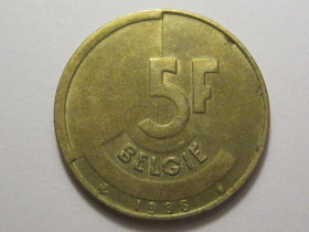 Бельгія Бельгия ^/--/^ Бельгия 5 франков 1986 года BELGI 3 /--/ П /--/ 710 ^_^^^ Бельгія 5 франків 1986 року BELGI 3 /--/ П /--/ 710 - фото фото фото
