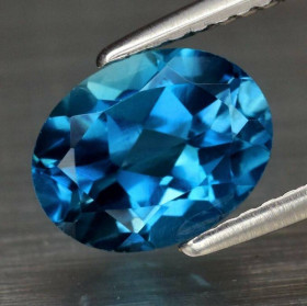 Топаз Топаз ^/--/^ Топаз  Natural London Blue Topaz 2.28 /--/ ct 9 /--/ x /--/ 7 /--/ mm ^_^^^ Топаз Natural London Blue Topaz 2.28 /--/ ct 9 /--/ x /--/ 7 /--/ mm - фото фото фото