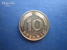 НДР, ФРН ГДР, ФРГ ^/--/^ Монета 10 пфеннигов Германия ФРГ 1994 F ^_^^^ Монета 10 пфенігів Німеччина ФРН 1994 F - фото фото фото