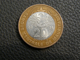 Мавританія Мавритания ^/--/^ 20 угий Мавритания 2014 г ^_^^^ 20 вугий Мавританія 2014 - фото фото фото