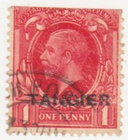 Великобританія Великобритания ^/--/^ Англия колонии     (Танжер) 1935 г..№ 6 ^_^^^ Англія колонії (Танжер) 1935 No 6 - фото фото фото