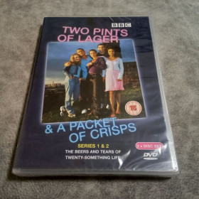 Інше Другое ^/--/^ two pints of lager &amp; a packet of crisps.. запечатанный английский 2 dvd бокс-сет ^_^^^ two pints of lager &amp; a packet of crisps. - фото фото фото