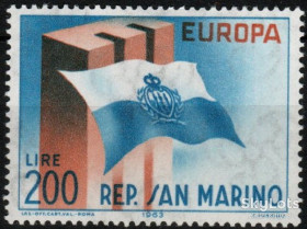 Малі Держави Європи Малые Государства Европы ^/--/^ Сан-Марино 1963 Европа СЕРТ Mi 781 MNH ^_^^^ Сан-Марино 1963 Європа Серт Mi 781 MNH - фото фото фото