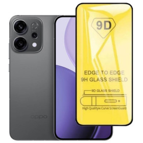 Чохли, бампера Чехлы, бампера ^/--/^ Захисне скло TDG 9 /--/ D для Oppo Reno /--/ 14 5 /--/ G (CPH /--/ 2737) повна проклейка чорний ^_^^^ Защитное стекло TDG 9 /--/ D для Oppo Reno /--/ 14 5 /--/ G (CPH /--/ 2737) полная проклейка черный - фото фото фото