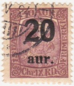 Ісландія Исландия ^/--/^ Исландия 1921 г. № 109 гашеная ^_^^^ Ісландія 1921 р. No 109 гашена - фото фото фото