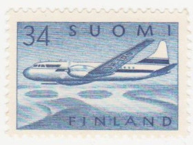 Скандинавія Скандинавия ^/--/^ Финляндия 1958 г. № 505 ** ^_^^^ Фінляндія 1958 No 505 ** - фото фото фото